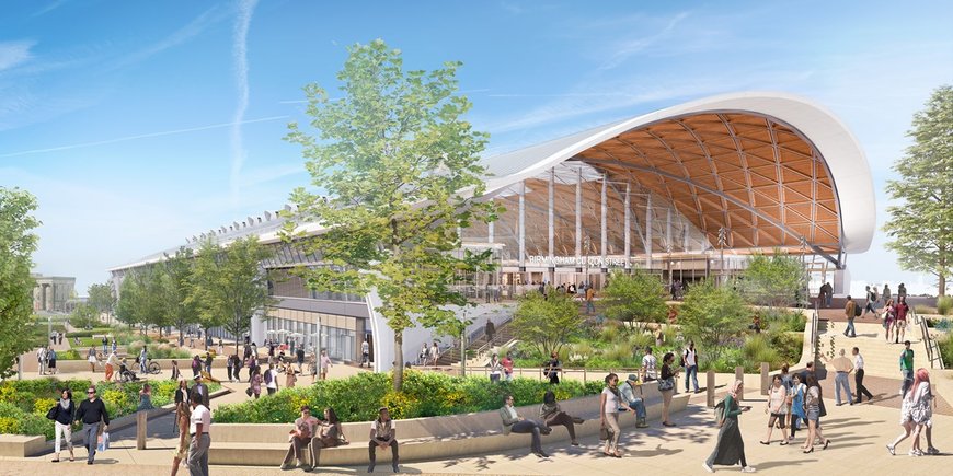 HS2’s Birmingham Curzon Street station design achieves 55% carbon reduction